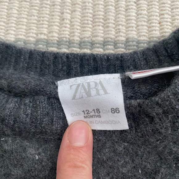 Zara baby cashmere sweater - Picture 2 of 2